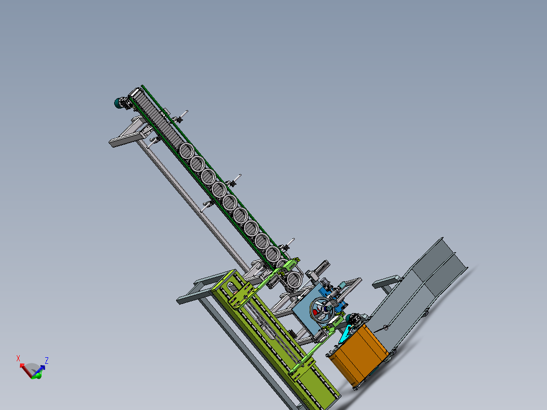 自动检测机 板链输送线sw20可编辑