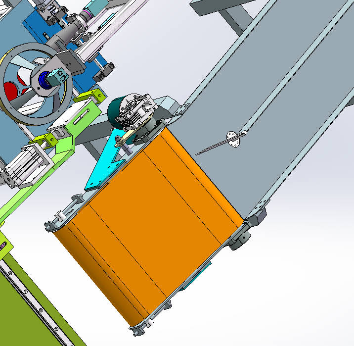 自动检测机 板链输送线sw20可编辑