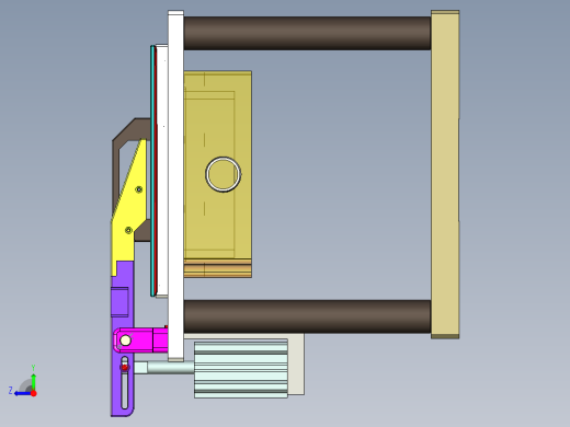 UX581-D-笔记本CNC工装夹具三维模型CNC1-190117右视缩略图