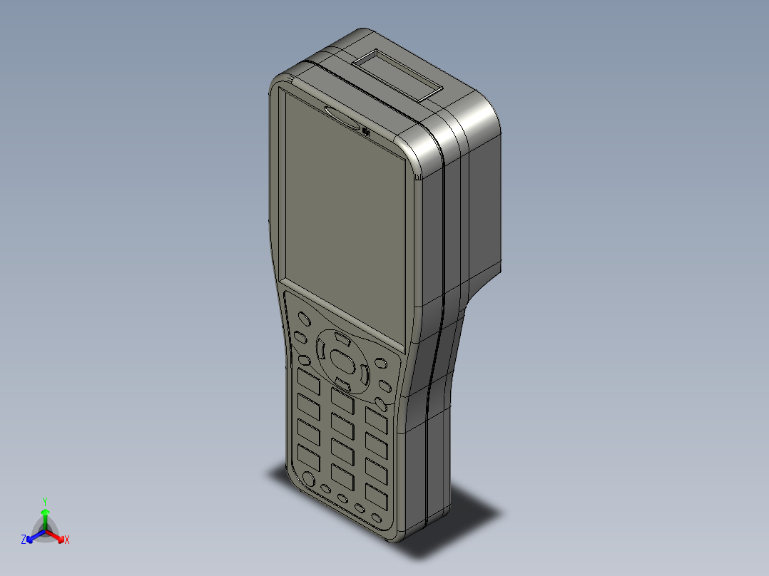 手持终端三维模型646778