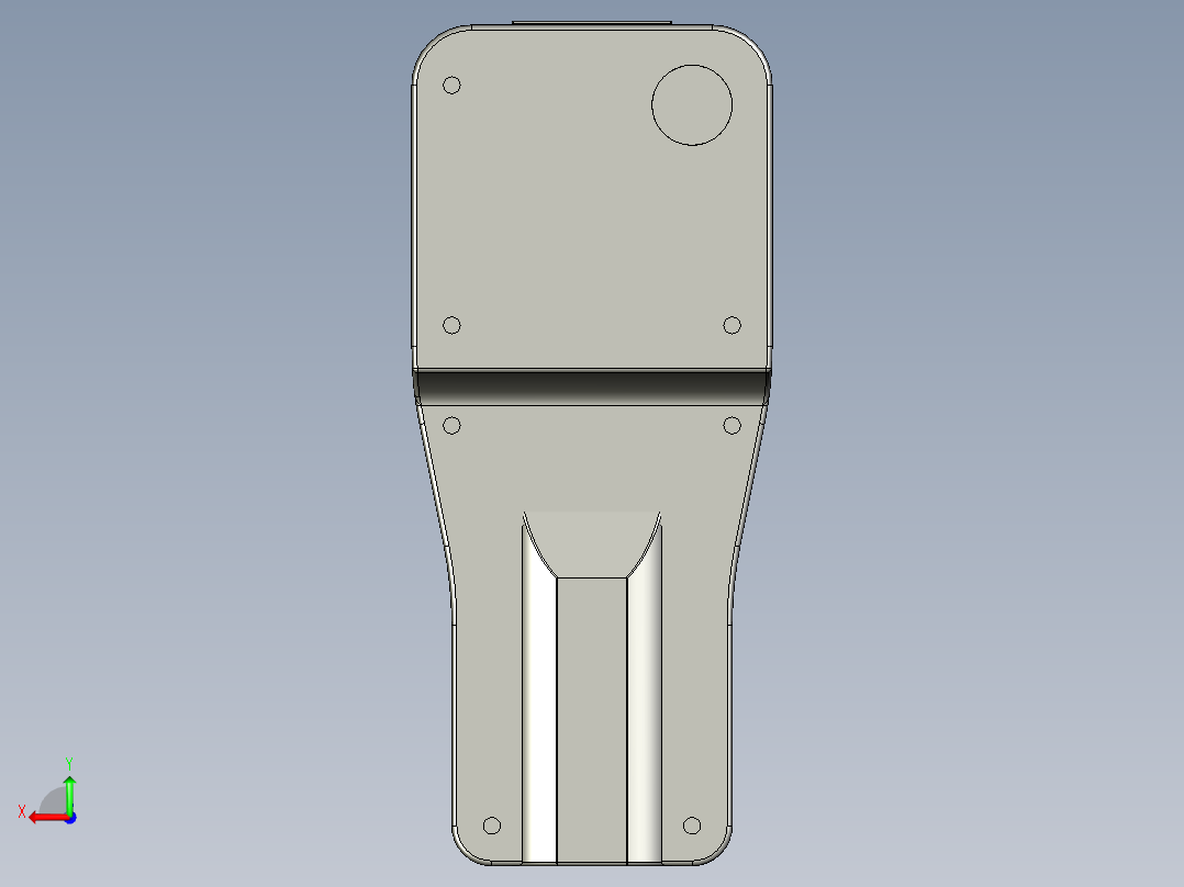 手持终端三维模型646778后视图