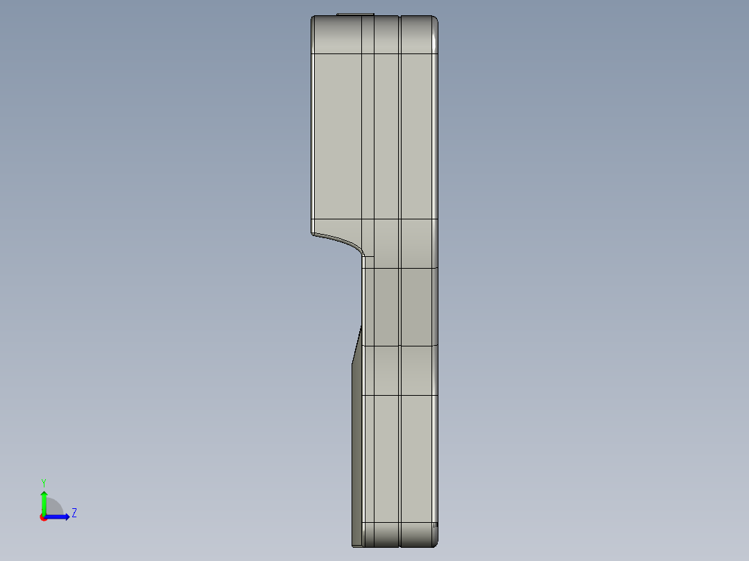 手持终端三维模型646778左视图