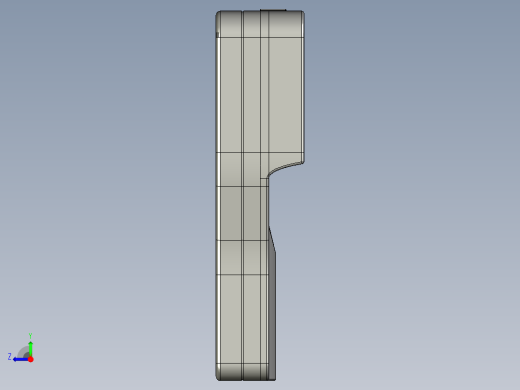 手持终端三维模型646778右视缩略图