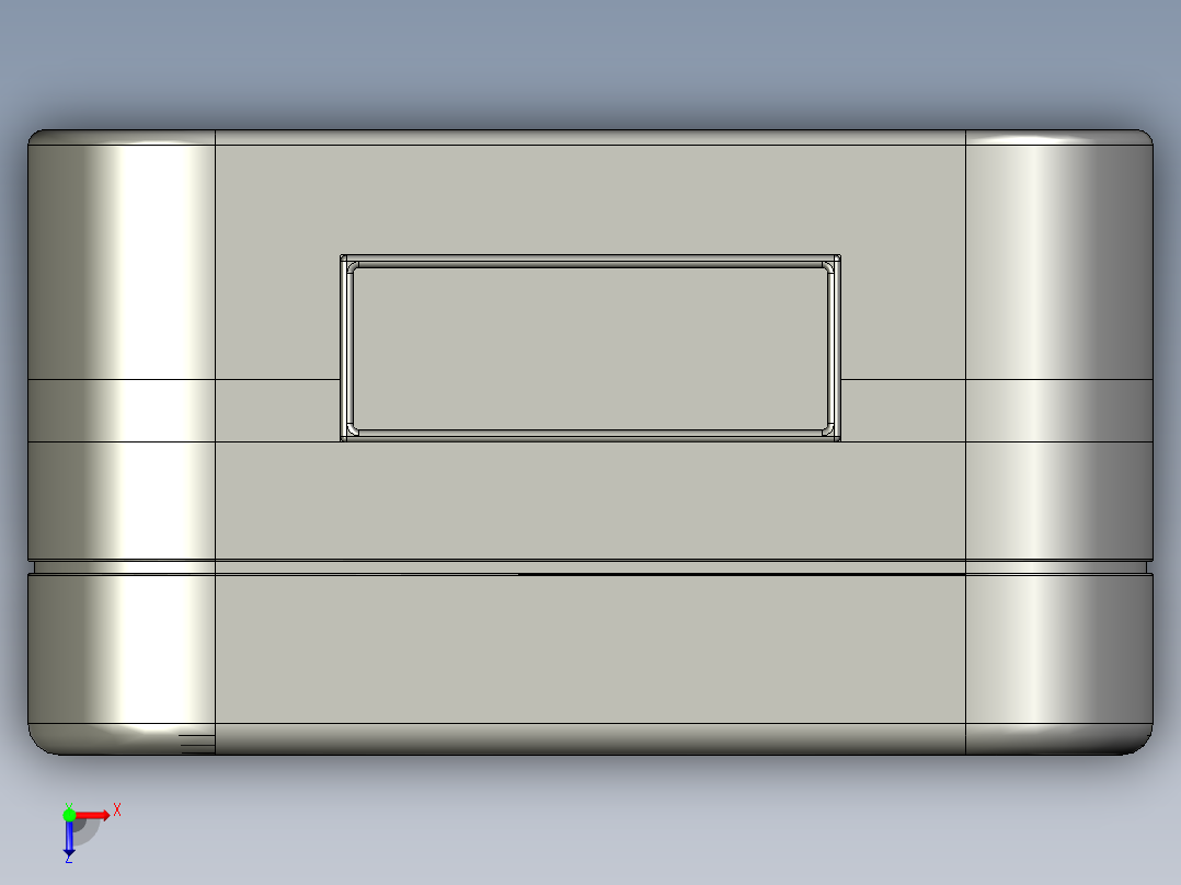 手持终端三维模型646778俯视图