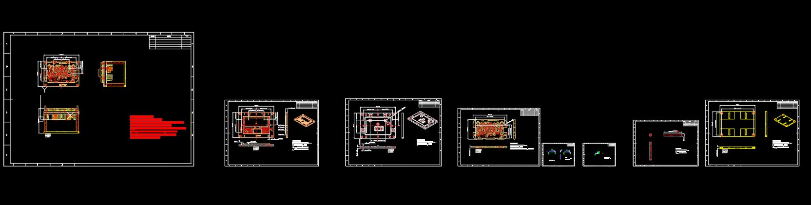 电脑外壳钻螺纹孔治具模型