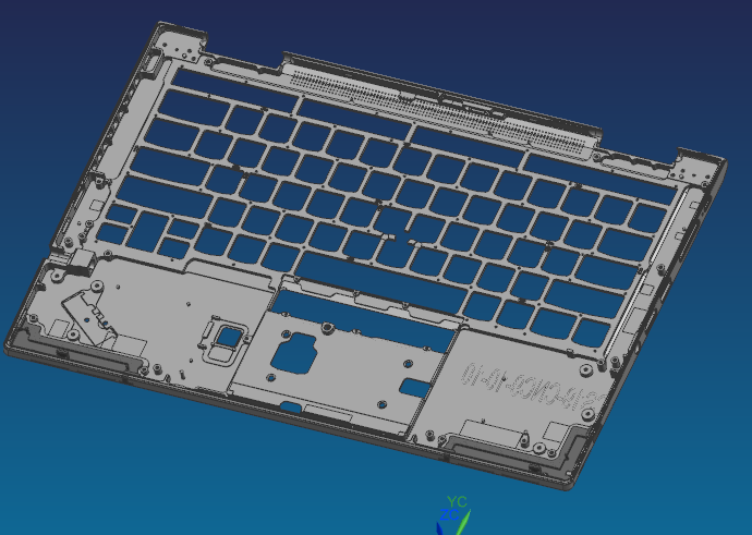 电脑外壳钻螺纹孔治具模型