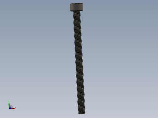 Screw_DIN_912_M5x70F_A2.SLDPRT公制内六角螺钉