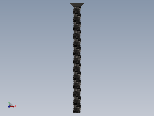 Screw_ISO_10642_M12x170_A2前视缩略图