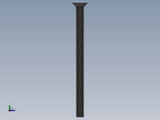 Screw_ISO_10642_M12x170_A2左视缩略图