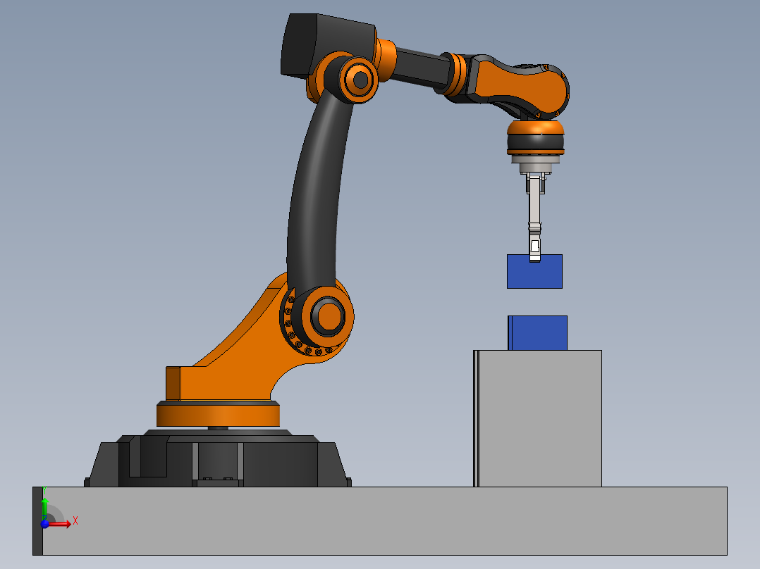 机械臂 (2)前视图