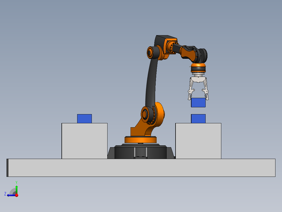 机械臂 (2)右视图