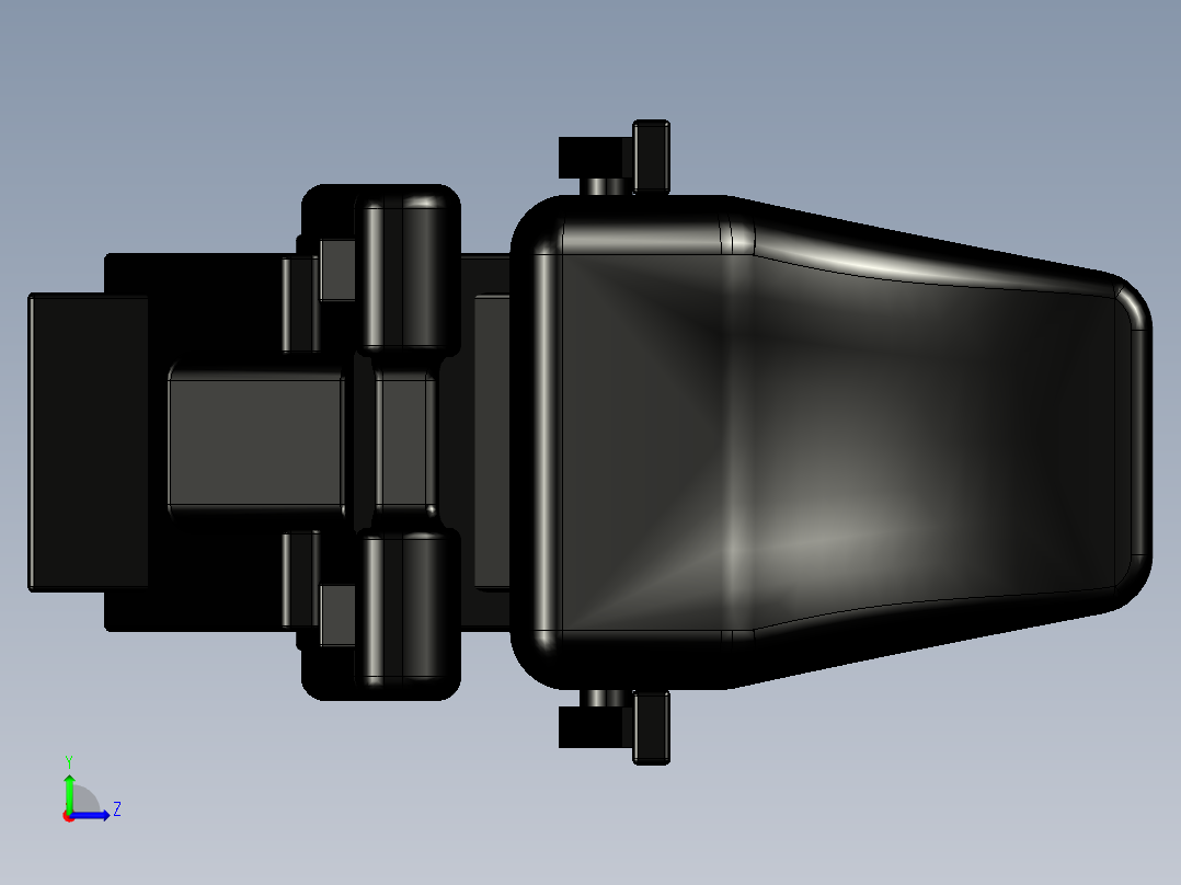 B3003258-飞行员和副驾驶座椅左视图
