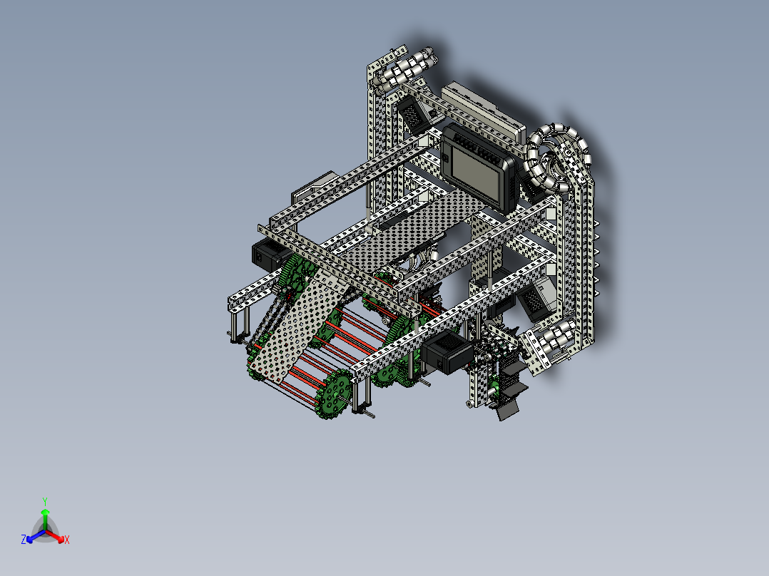 A3004261-FRC比赛机器人正等轴测图