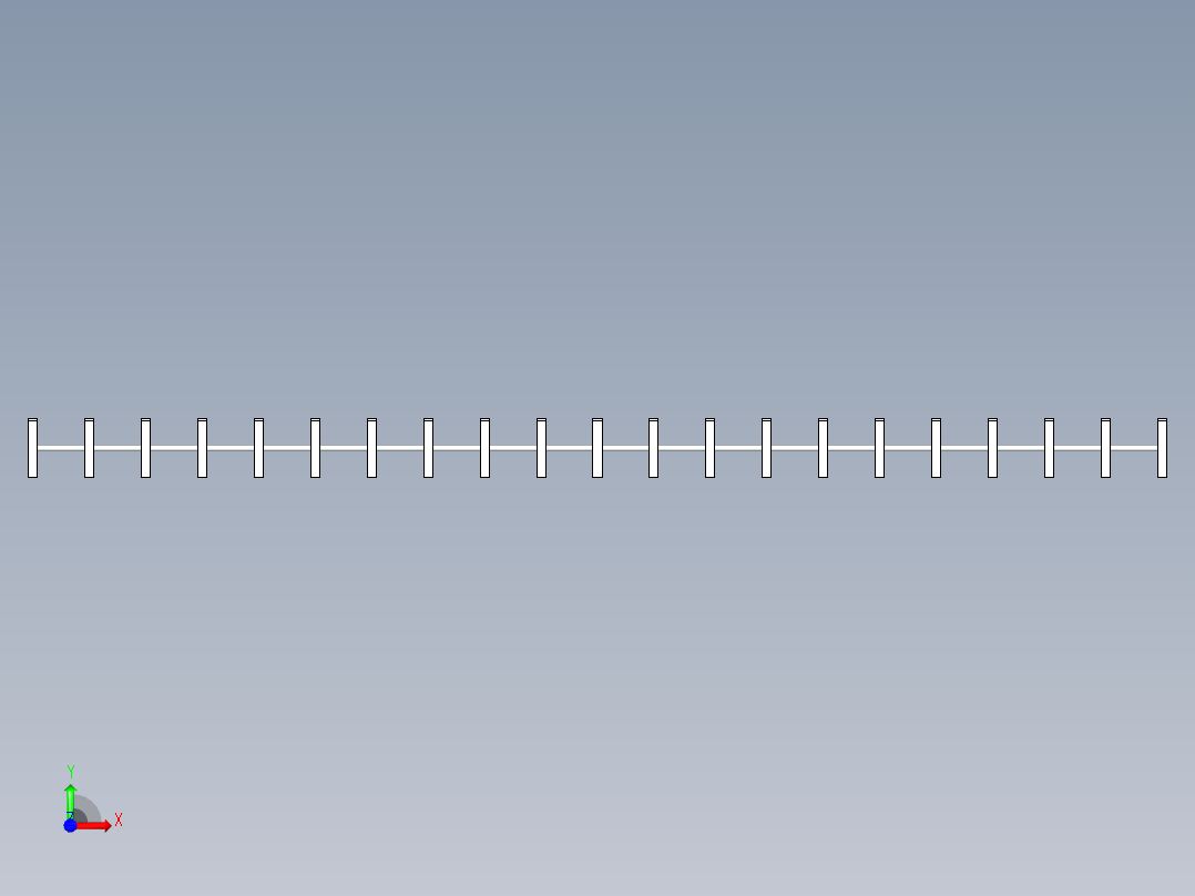 A2004931-参数化条形格栅前视图