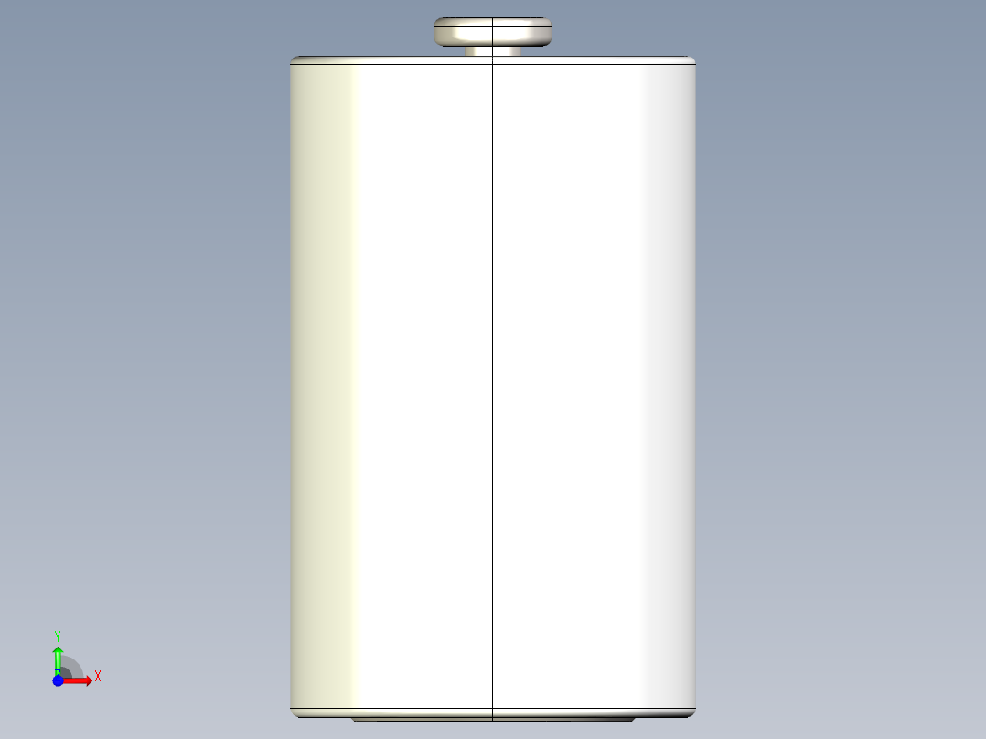 A0002831-LS14250 1_2 AA 锂离子电池前视图