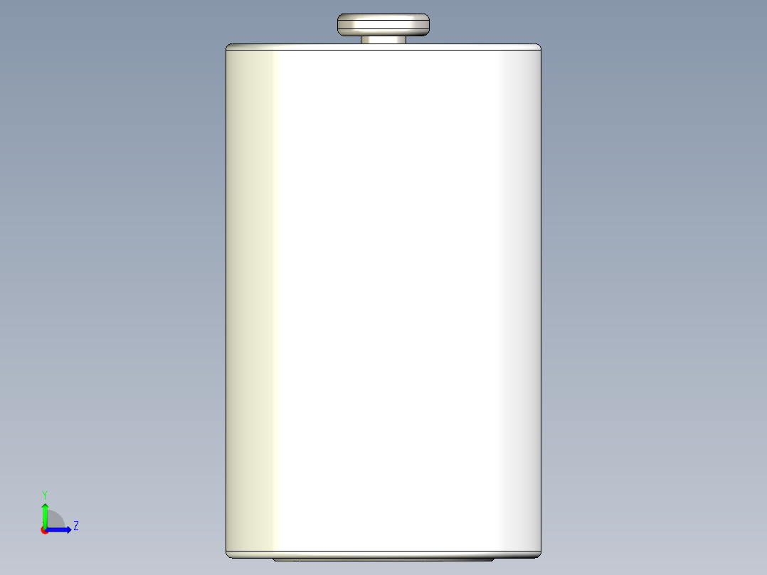 A0002831-LS14250 1_2 AA 锂离子电池左视图