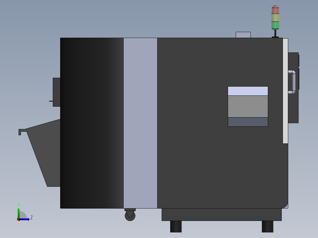 M06J-II-津上车床简易设计--465110-35左视图