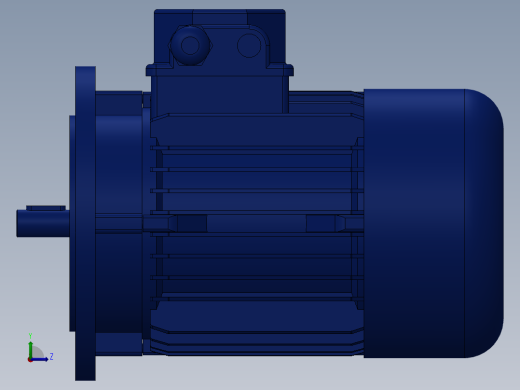 电机71-B5-IEC 71-IEC 71左视缩略图