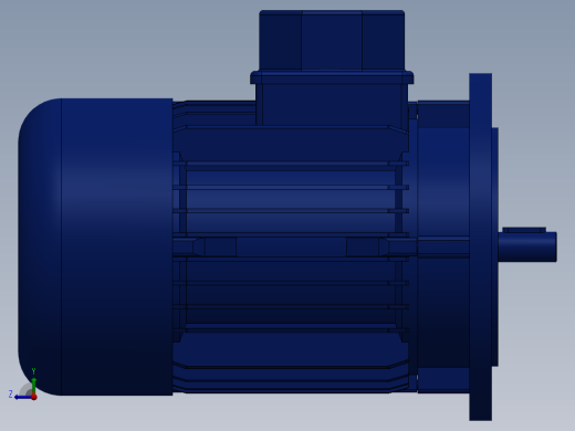 电机71-B5-IEC 71-IEC 71右视缩略图