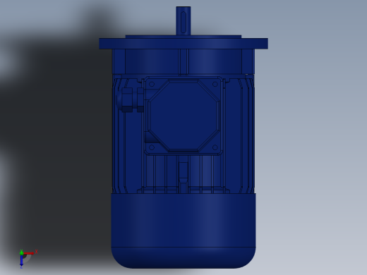 电机71-B5-IEC 71-IEC 71俯视缩略图