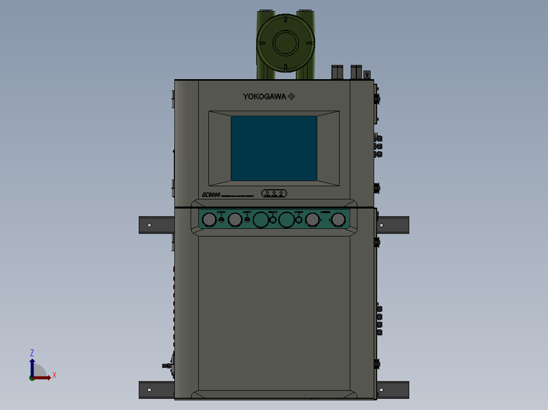气相色谱仪 Yokogawa CG8000前视图