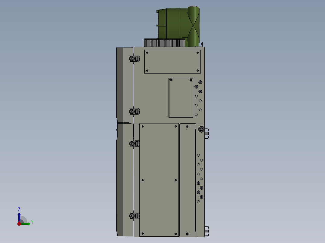 气相色谱仪 Yokogawa CG8000右视图