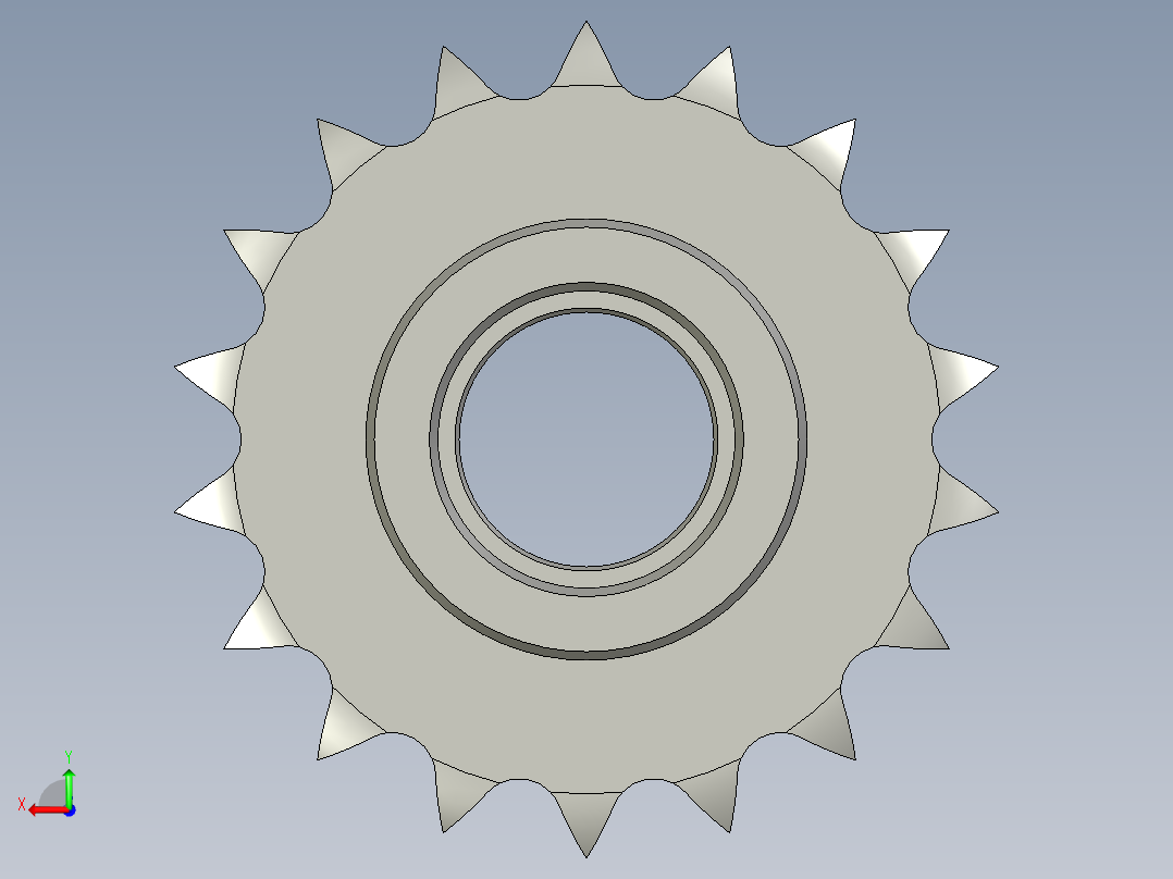 ST10A-18-N161从动轮后视图