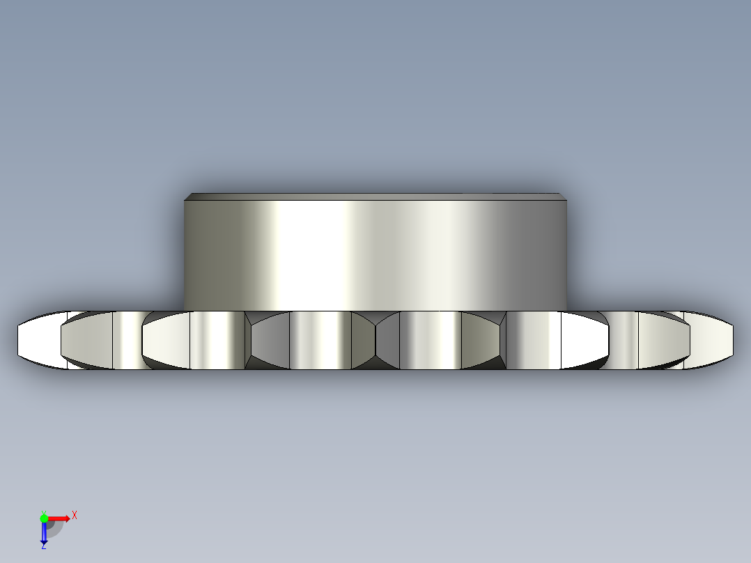 ST10A-18-N161从动轮俯视图