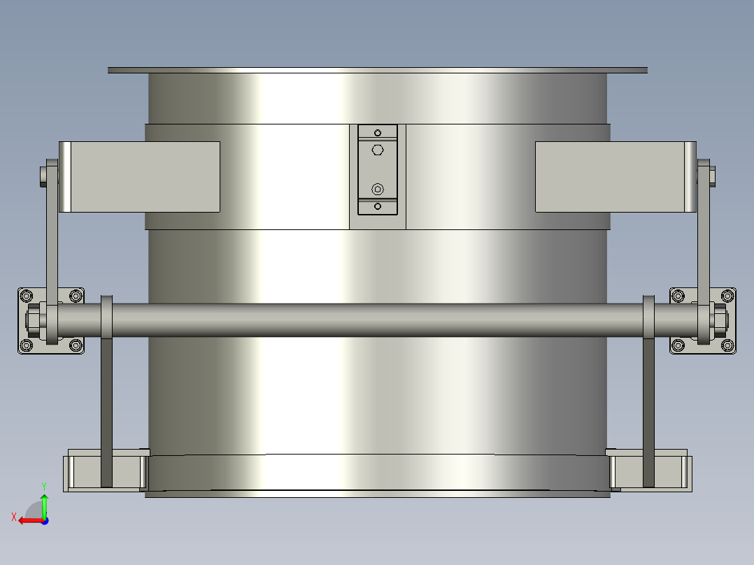 DDB-030000喂料斗部件后视图