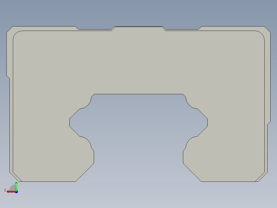 滑块HGL45CA后视图