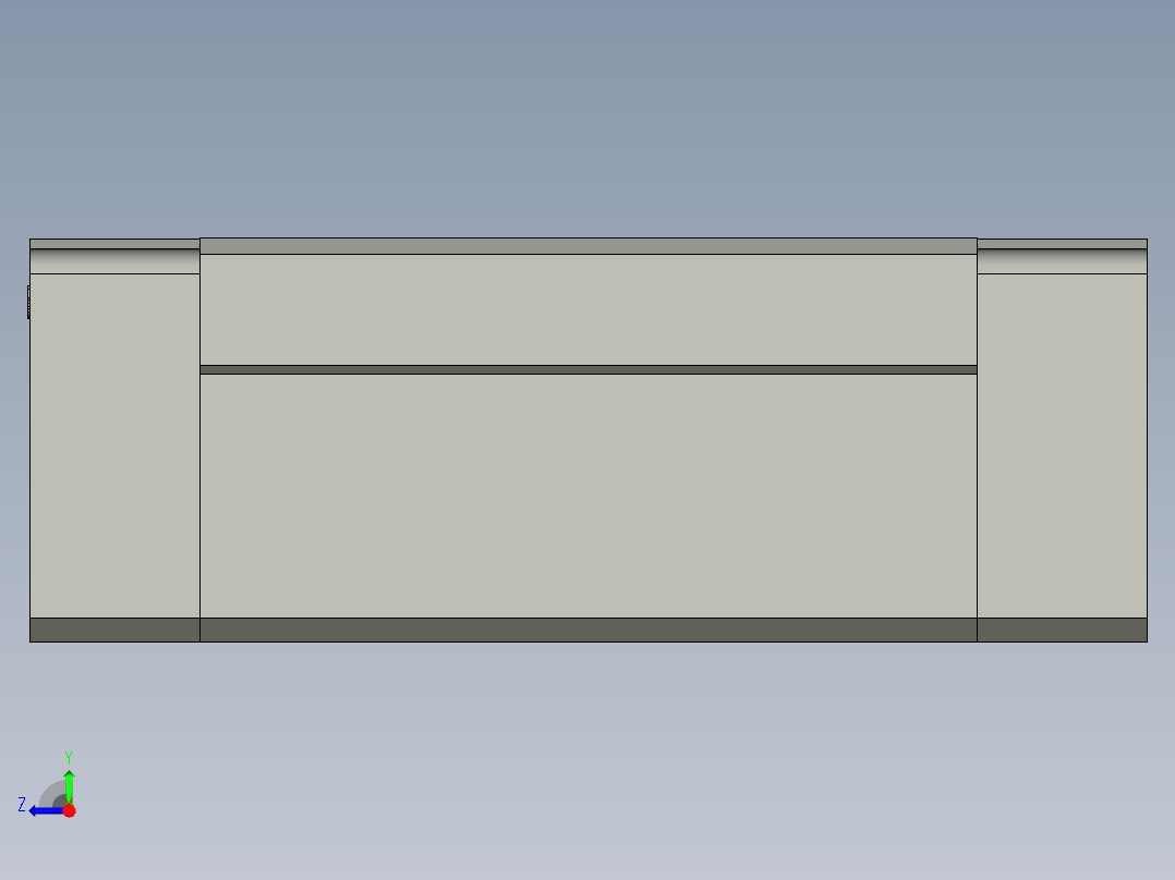 滑块HGL45CA右视图