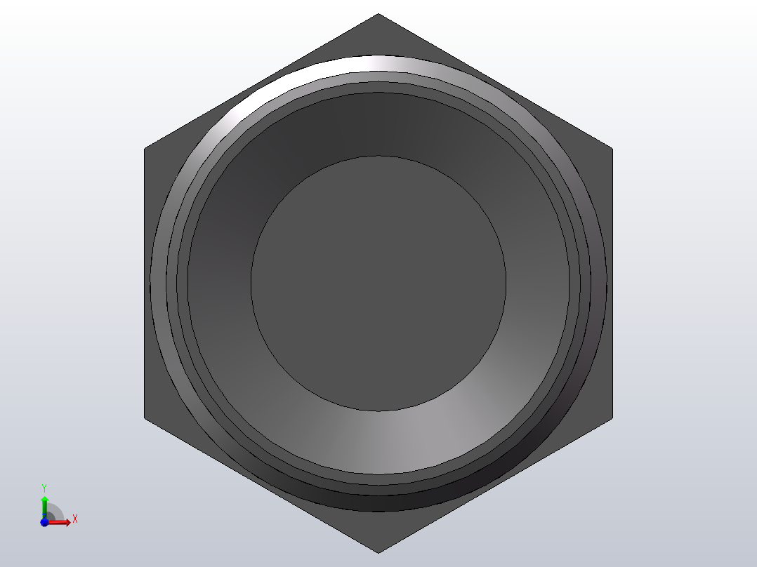 高压螺塞(油用)d≤G1 3／4A_G1-3／4A前视图