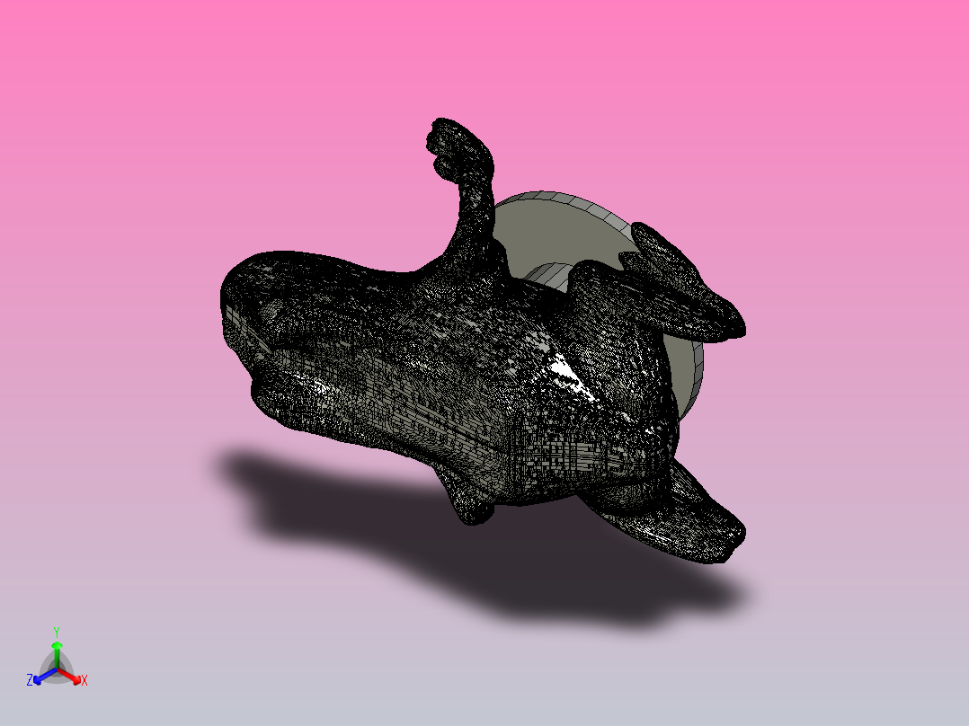 青蛙正等轴测图