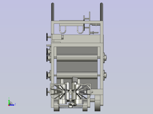 大棚蔬菜收割机左视缩略图