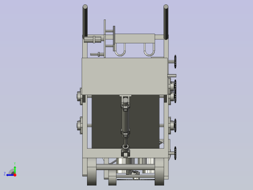 大棚蔬菜收割机右视缩略图