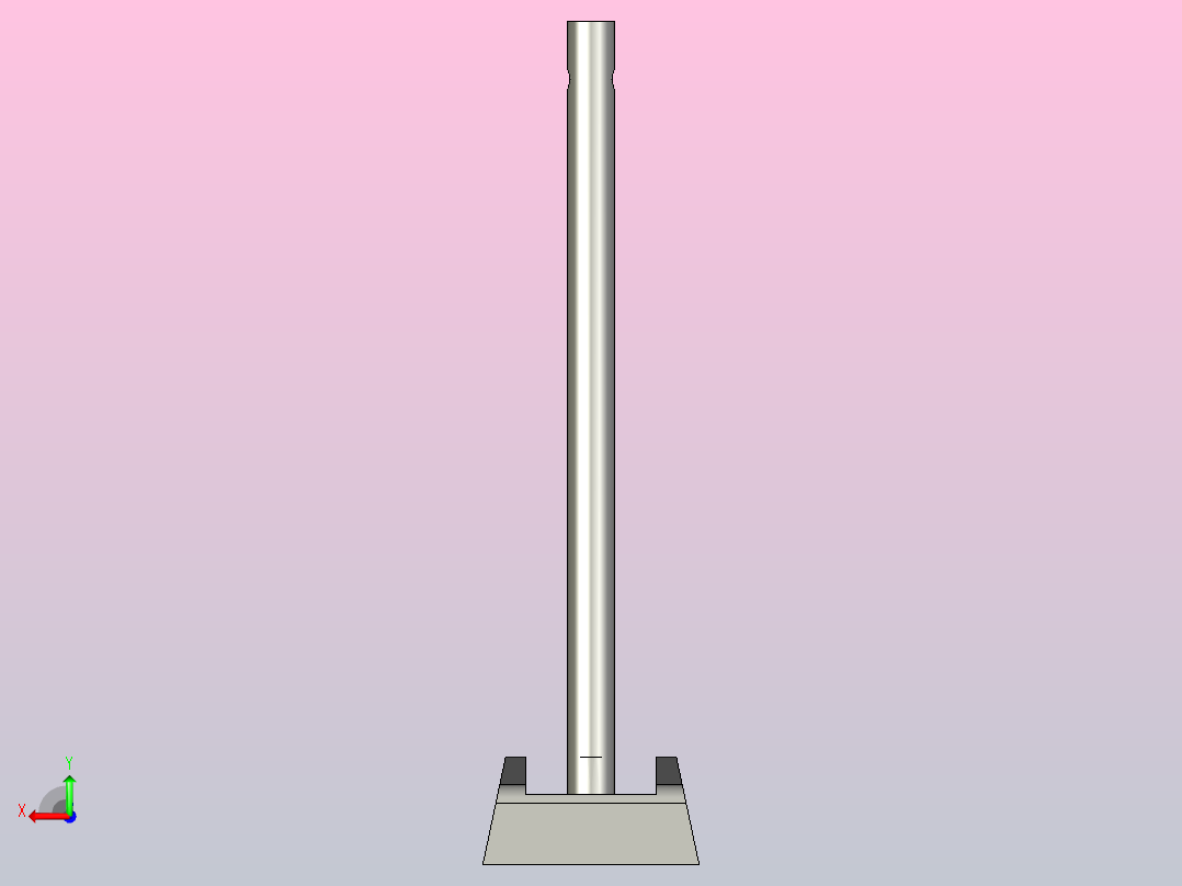 JB-DL-2-L200-C1带柄方双轨夹后视图