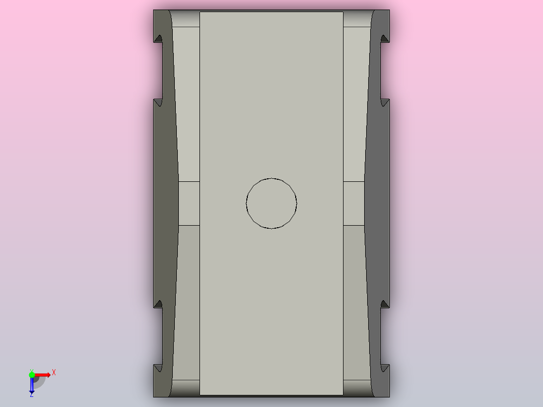 JB-DL-2-L200-C1带柄方双轨夹俯视图