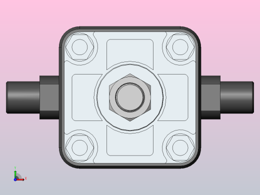 气缸CDA2YT80-700前视缩略图