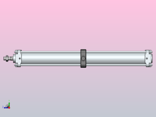 气缸CDA2YT80-700右视缩略图