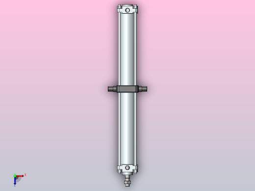 气缸CDA2YT80-700俯视缩略图