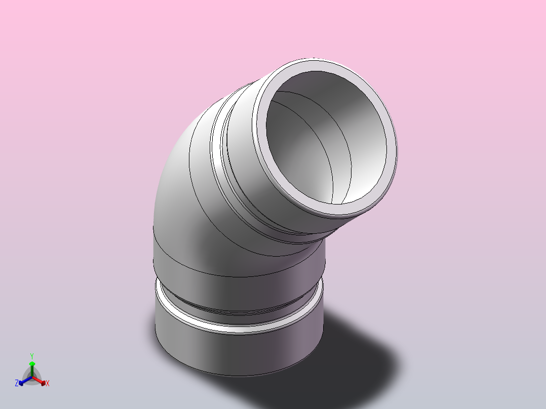 45°弯头[45°弯头48]主视图