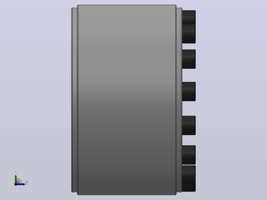 R19型胀紧联接套_R19-150-200左视图