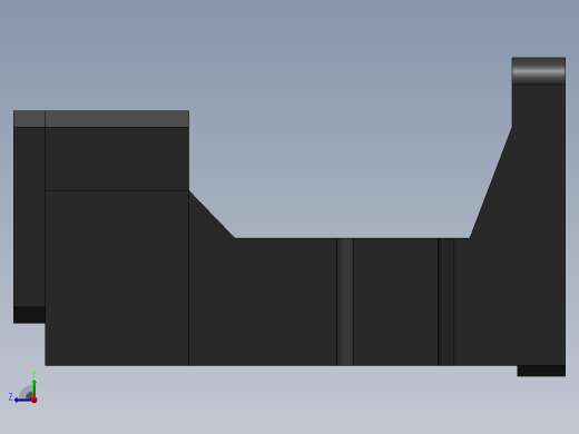 PAM-MBCB15-D传动座马达固定座 电机座 适配法兰60伺服电机 直径15滚珠丝杆 传动座右视缩略图