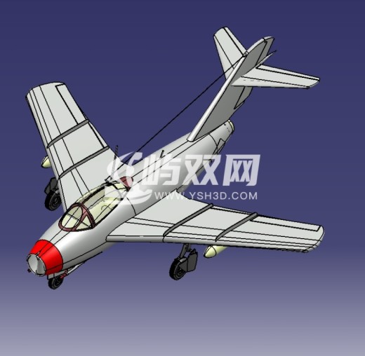 红头米格15英雄战机缩略图