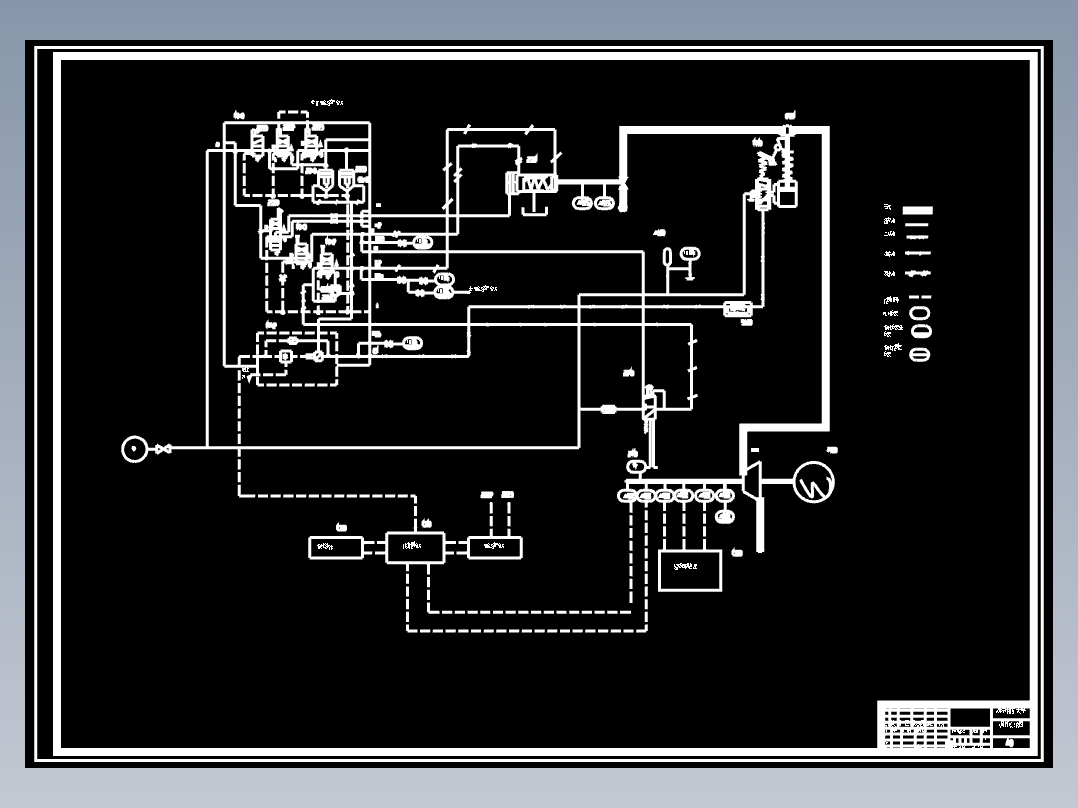 NK型凝汽式汽轮机调节系统的设计(论文+DWG图纸)