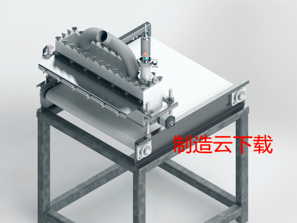 工业零食加工机3D模型