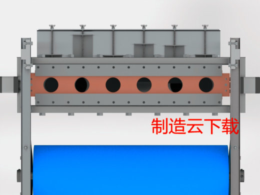工业零食加工机3D模型缩略图