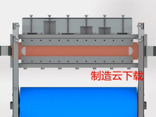 工业零食加工机3D模型缩略图