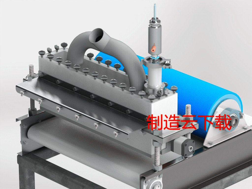 工业零食加工机3D模型