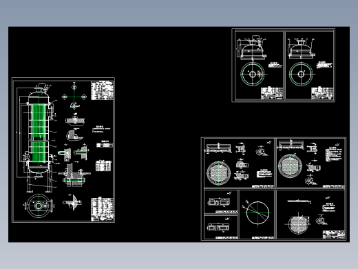 流量为130th立式蒸汽冷凝器